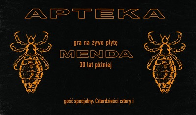 Apteka – 30-lecie albumu "Menda" | Rzeszów 