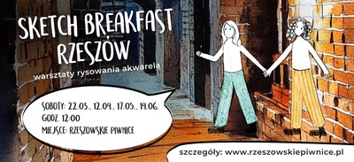 Sketch Breakfast: warsztaty rysowania akwarelami